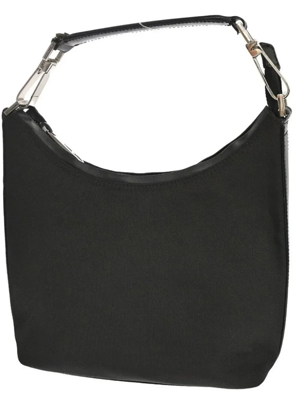 Gucci Black GG Canvas Hobo Bag 0